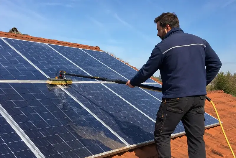 Nettoyage et entretien de panneaux solaires à Figanières