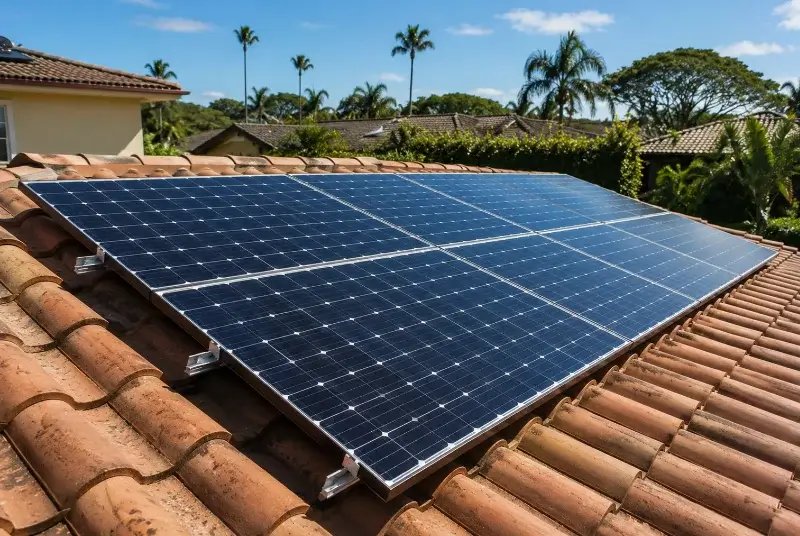 Installation de panneaux solaires à Figanières